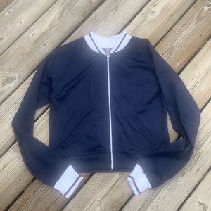 🌺 FOOT LOCKER ATHLETIC BOMBER JACKET